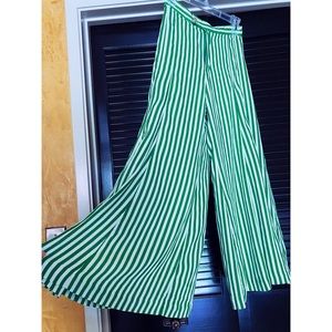 Anthropologie Mackenzie Striped Trousers